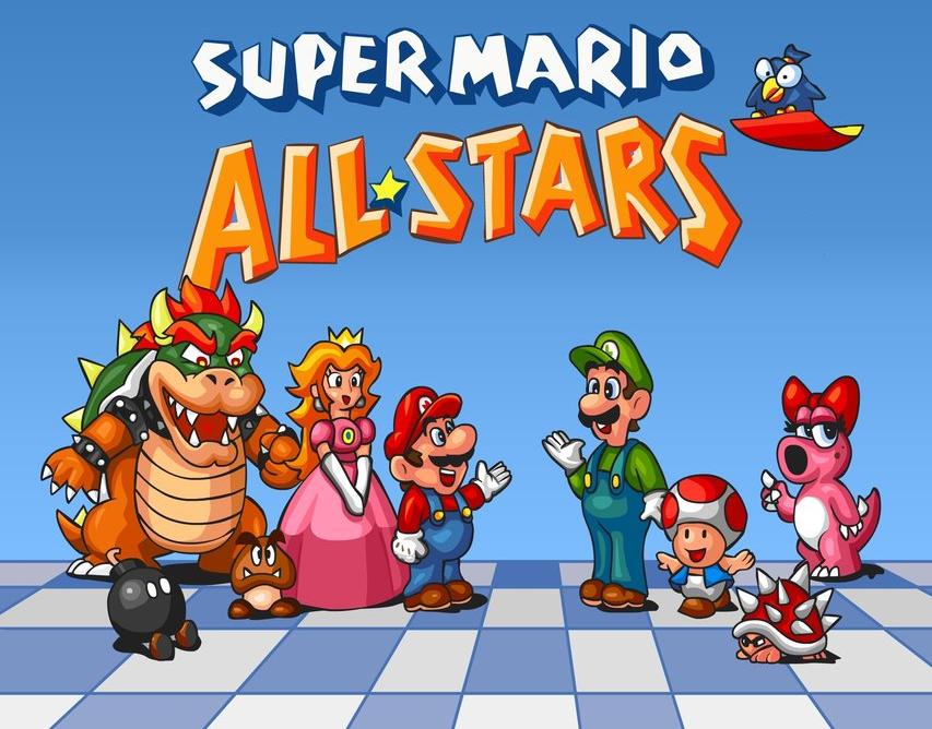 Super Mario Bros All Stars